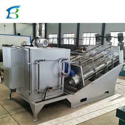 Customized Capacity Good Goods Screw Press Separation Machine For Manure Drying 10*8CM