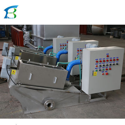 Professional Chicken Manure Wastewater Treatment System with Sludge Dewatering Functio