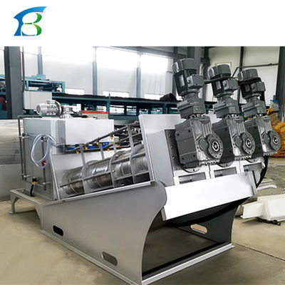 Professional Chicken Manure Wastewater Treatment System with Sludge Dewatering Functio
