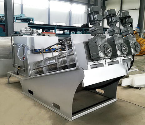 Professional Chicken Manure Wastewater Treatment System with Sludge Dewatering Functio