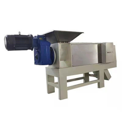 800 kg Engine Powered Food Residue Dewatering Machine with Fine Sieve and Screw Press