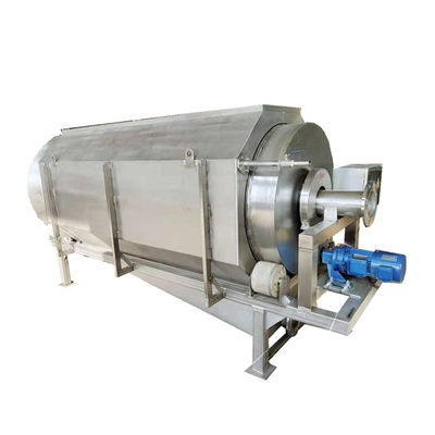 Rotating Microfliter for Food Beverage Shops Stainless Steel 304/316 Rotary Drum Screen