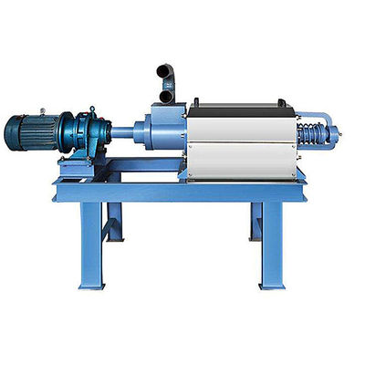 3000 kg Farm Equipment Cow Cattle Pig Manure Dewatering Machine Dung Dehydrator
