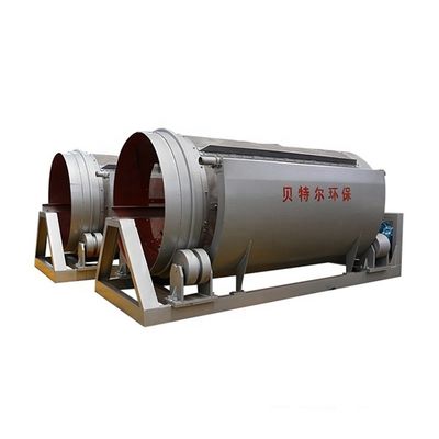 Food Beverage Vacuum Rotary Drum Filter for Sweet Potato Starch Treating Capacity 5-500cbm/hr