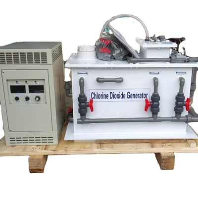 Brine Electrolyzer 98 kg Weight 100L/Hour Productivity for Swimming Pool Disinfection