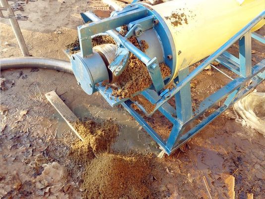 Slaughter Waste Water Treatment Screw Press Dehydrator for Bio Fertilizer Dewatering