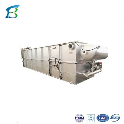 1000 kg Lightweight Dissolving Air Float for Consumption Sewage Pretreatment as model