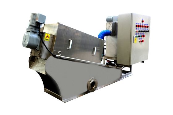 Customizable Carbon Steel WWTP STP Sludge Dewatering Screw Press for Sludge Treatment