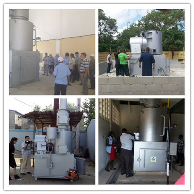 Smokeless Incinerator Cremation Machine Incineration Furnace Cremator For Pets Prices