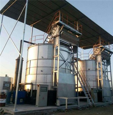 PLC Controlled Cow Farm Fertilizer Fermentation Tank with 8-12m3/day Capacity and Design
