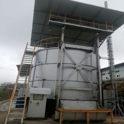 PLC Controlled Cow Farm Fertilizer Fermentation Tank with 8-12m3/day Capacity and Design