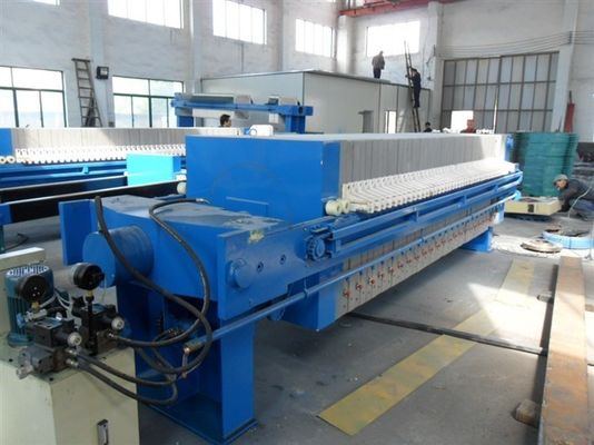 Water Filter Sludge Dehydrator Plate and Frame Filter Press with 3kw Online Support
