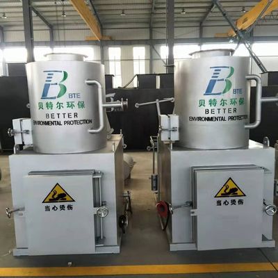 Incinerator pcb Scrap Waste Recycling Machines for Customized Capacity 10-500kgs/batch