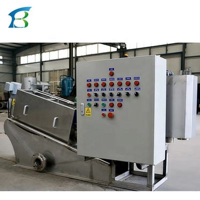 Customizable Capacity Screw Press Dehydrator for Oily Waste Water Treatment 100 kg