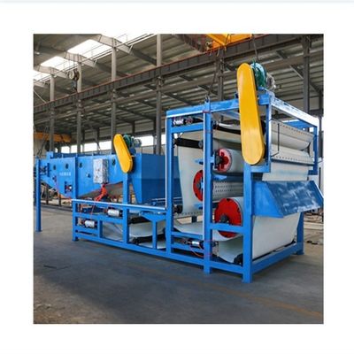 Stainless Steel Belt Filter Press For Large Scale Sludge Dewatering Capacity 3-25m3/H