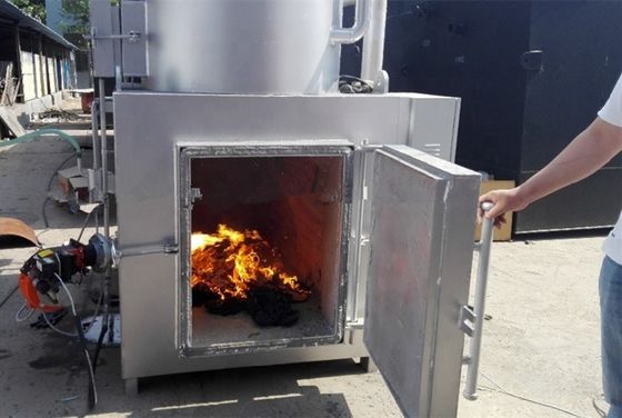 Provided Portable Incinerator for Waste Management System Capacity 10-500kgs/Hour