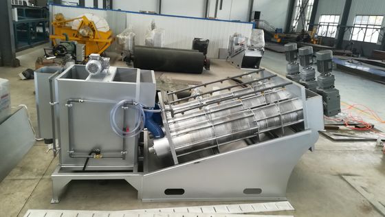 Customized Voltage 220V 380V Portable Sludge Dewatering Machine For Textile Industry