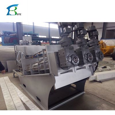 Customized Voltage 220V 380V Portable Sludge Dewatering Machine For Textile Industry
