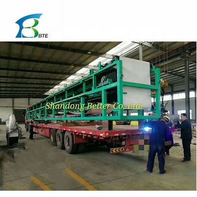 3T Carbon Steel Vacuum Belt Filter Press for Waste Water Treatment Sludge Dehydration