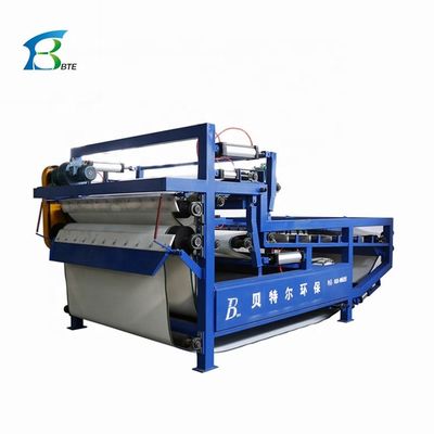 Automatic Belt Filter Press For Continuous Solid Liquid Separation In Hotels