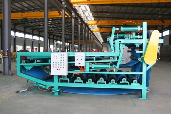 Automatic Belt Filter Press For Continuous Solid Liquid Separation In Hotels
