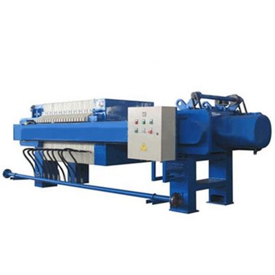 Motor Driven Mini Plate And Frame Press Filter Machine For Wastewater Treatment Plant