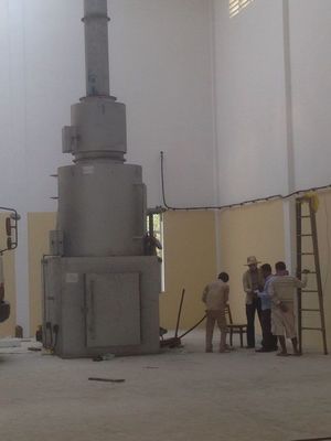 Environmental Protection Municipal Waste Recycling Plant with 0.37KW Refuse Collector