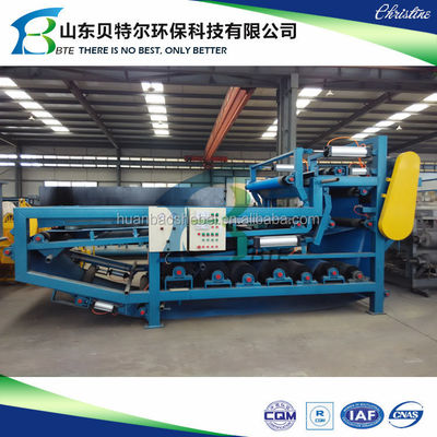 Cow Dung Screw Dewatering Machine Carbon Steel Stainless Steel