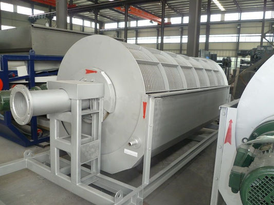 Rotary Drum Micro Filter For Continuous Paper Fiber Recycling