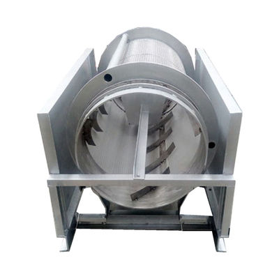 304 316 Industrial Waste Water Drum Filter Microfiltration Screen Rotary Sieve Machine