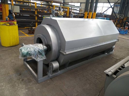 5000L/Hour Sugarcane Bagasse Paper Pulp Seaweed Dewatering Separator Micro Screen Rotary Drum Filter
