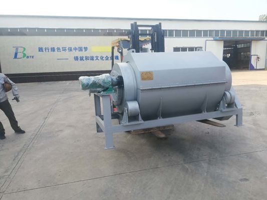 5000L/Hour Sugarcane Bagasse Paper Pulp Seaweed Dewatering Separator Micro Screen Rotary Drum Filter