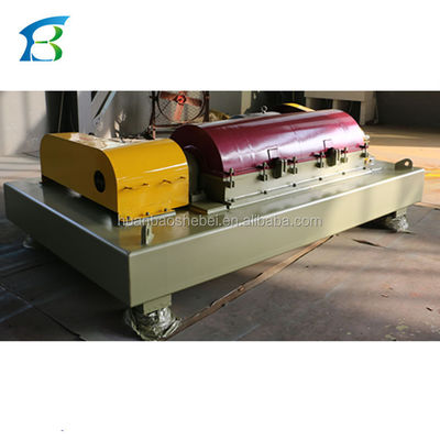 Horizontal Decanter Centrifuge for Sludge Dewatering at 1000 kg Manufacturing Plant