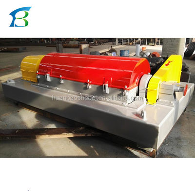 Horizontal Decanter Centrifuge for Sludge Dewatering at 1000 kg Manufacturing Plant