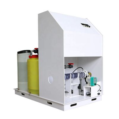 PLC Controlled Sodium Hypochlorite Generator for Brine Electrolysis Chlorine Production