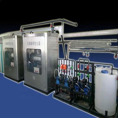 Durable Titanium Alloy Sodium Hypochlorite Generator For 220v 380v Customized