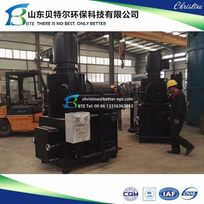 Video Outgoing-Inspection Medical Waste Incinerator for Infectious Waste in Hospital