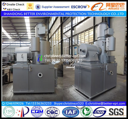 Video Outgoing-Inspection Medical Waste Incinerator for Infectious Waste in Hospital