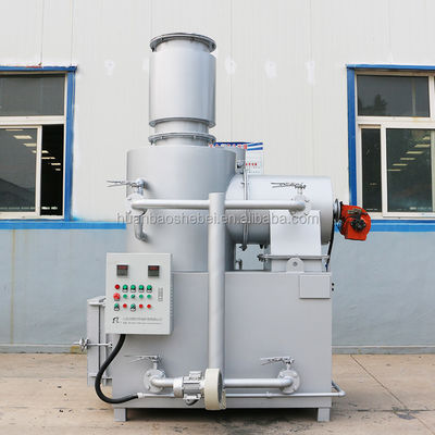 Environmentally Friendly Plastic Rubber Waste Incinerator with Less Than 3% Ash Rate