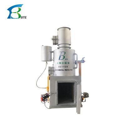 10-500kg/batch Burning Rate Incinerator for Producing Bone Ash from Bovine Bones