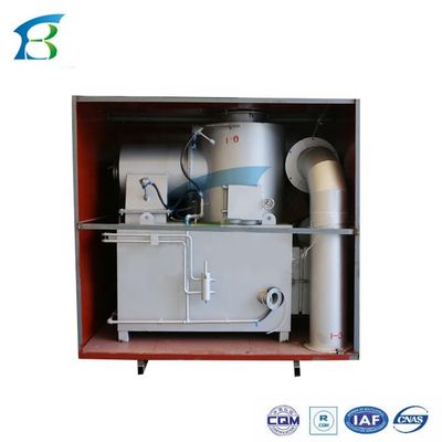 200kg/h Smoke-Free Industrial Waste Incinerator Oven Silver Grey/Black 3000kg Weight