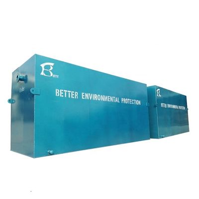 3000L/H Rectangle Wastewater Reuse Treatment MBR Integrated Sewage Separation Solution