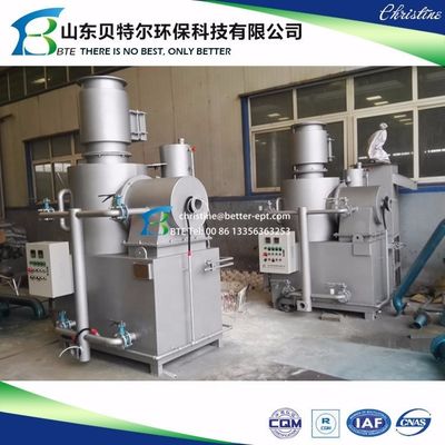 Advanced Burner Technology Hazardous Incinerator for Small Poultry Waste Disposal