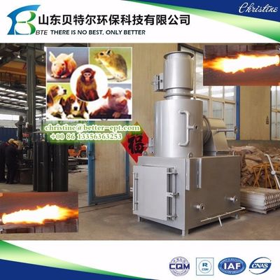 Advanced Burner Technology Hazardous Incinerator for Small Poultry Waste Disposal