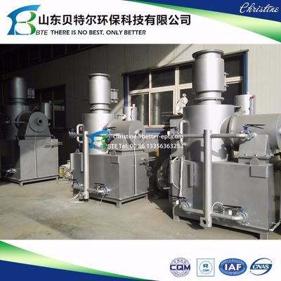 Advanced Burner Technology Hazardous Incinerator for Small Poultry Waste Disposal