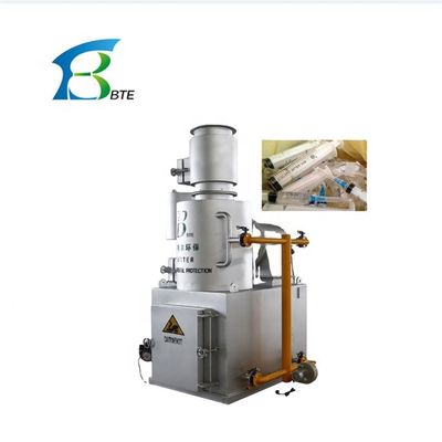 750L/H Silver Grey Kitchen Waste Dead Pets Cremation Machine Wfs Animal Pet Incinerator