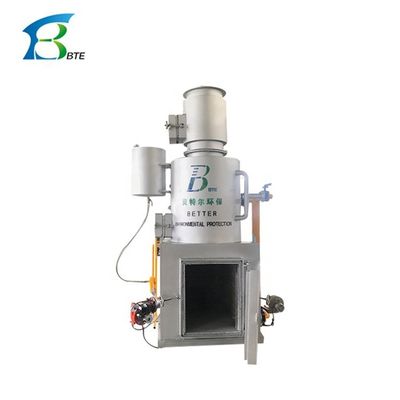 750L/H Silver Grey Kitchen Waste Dead Pets Cremation Machine Wfs Animal Pet Incinerator