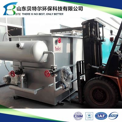 Small DAF Unit For Oily Waste Water Treatment Plant 5-10m3/Hour 304 Stainless Steel