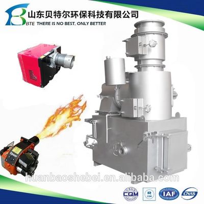 Municipal Solid Waste Incineration Machine With Core Components Burner