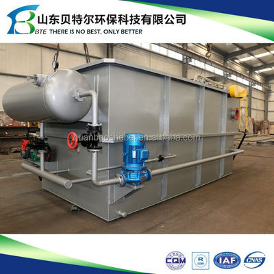 PLC Controlled 2-300cbm/hour Daf Unit for Oil Water Separation in Wastewater Treatment